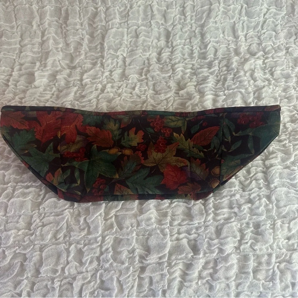 Longaberger Large Basket Liner Autumn Reflections Fall Leaf Farmhouse
